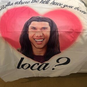 Bella where the hell have you been loca tapestry!